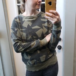 Current Elliot Camo Pullover Sweater